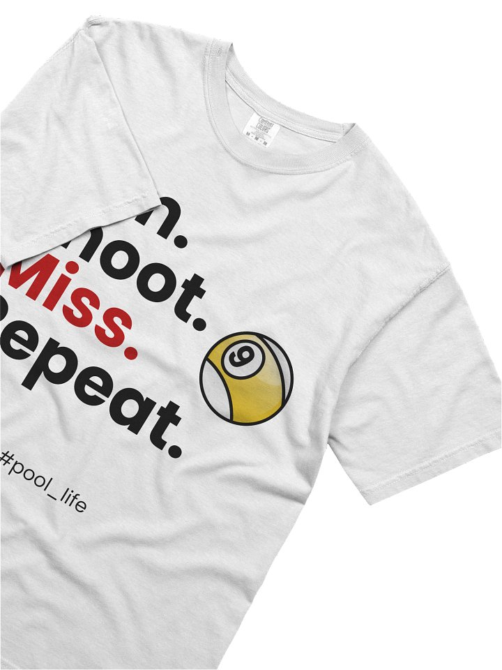 9-ball Pool Life T-shirt (White) product image (2)