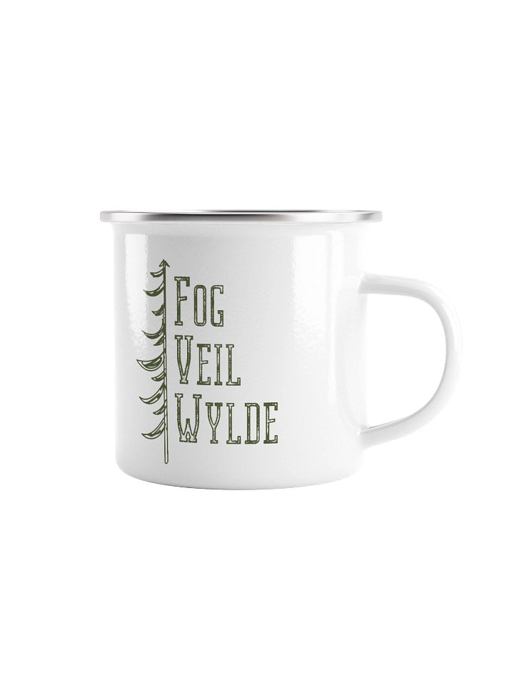 Timber Logo | White Enamel Mug product image (1)
