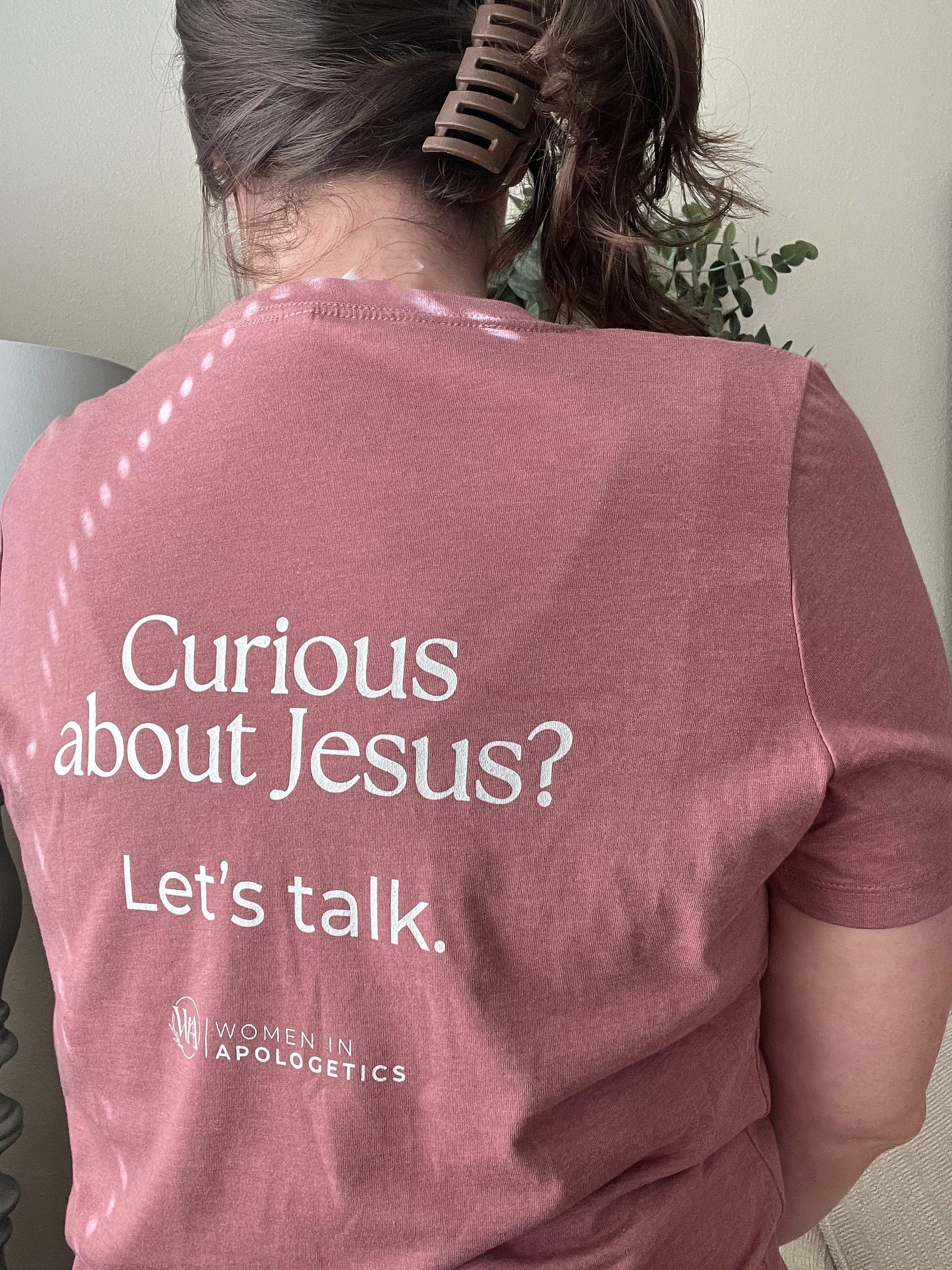 Ask Me About Jesus Relaxed V-Neck product image (2)