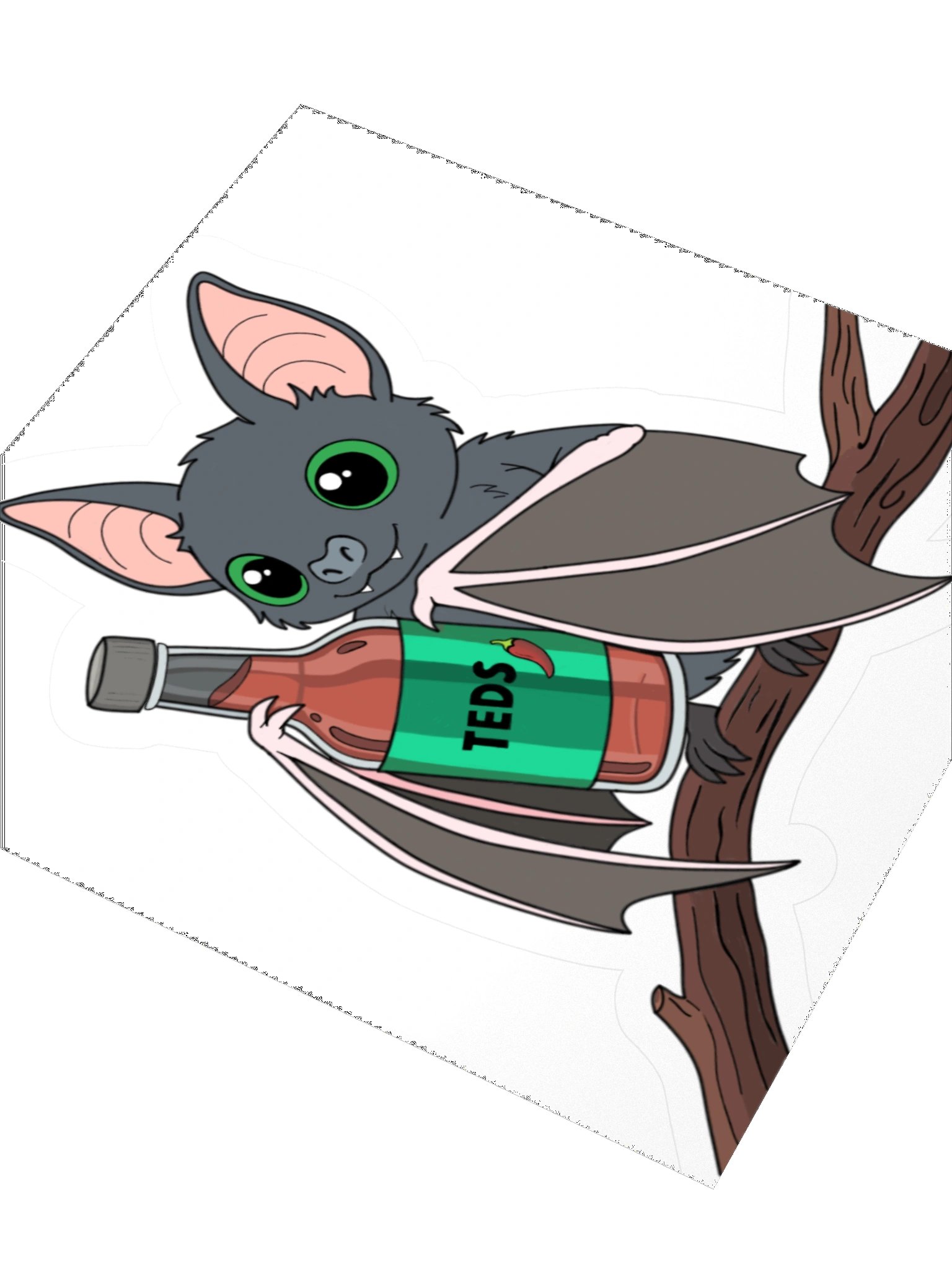 Spicy Bat Sticker product image (3)