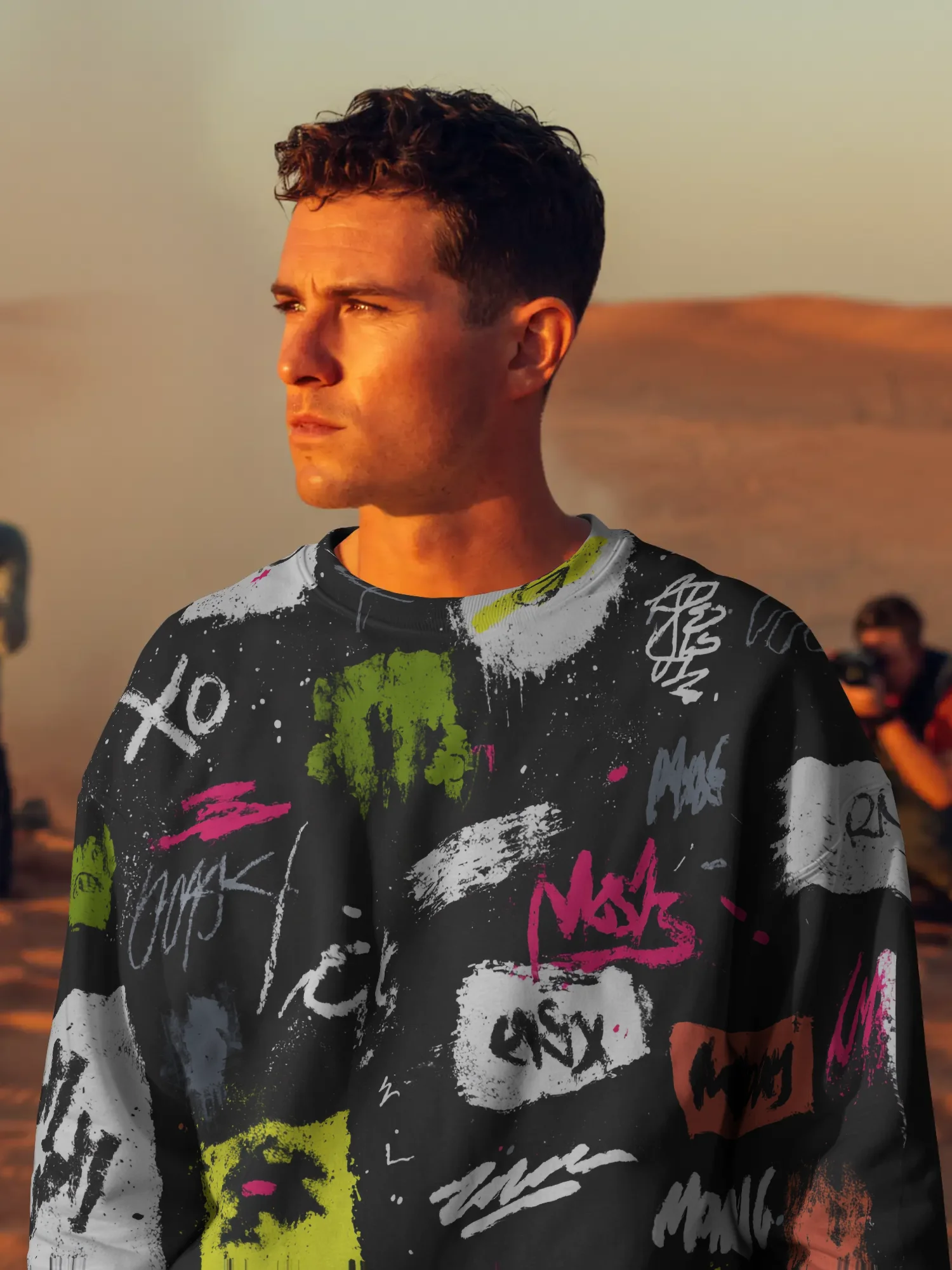 PSYCHO Collection – Cognitive Noise – All-Over Sweatshirt product image (2)