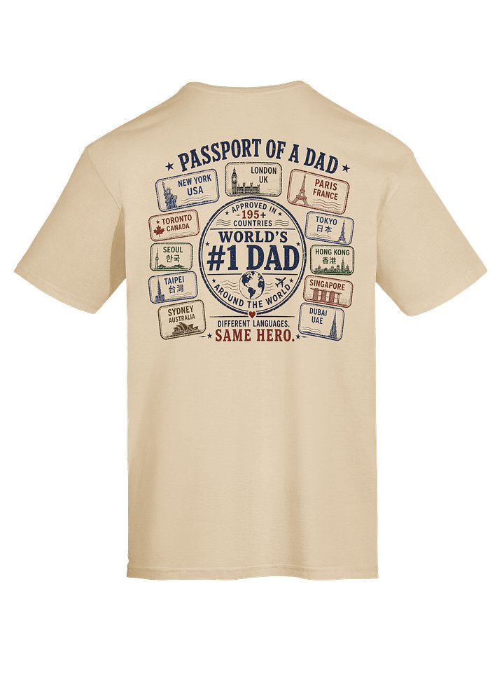 Dad Around the World Tee product image (1)