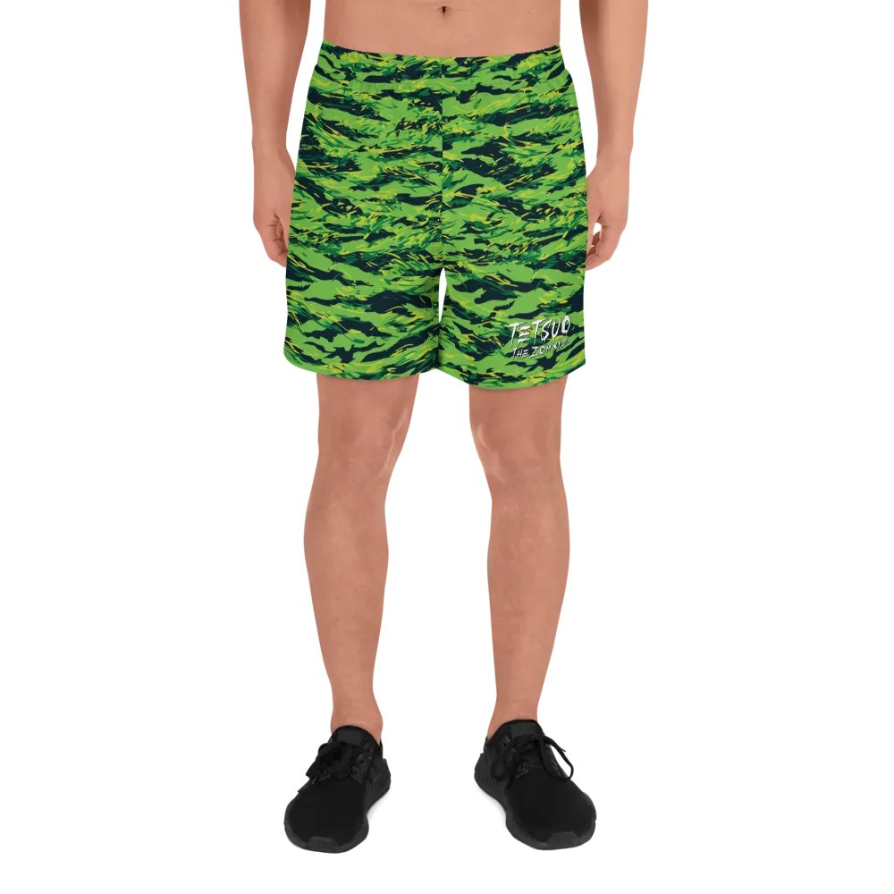 Green Camo Athletic Shorts product image (6)