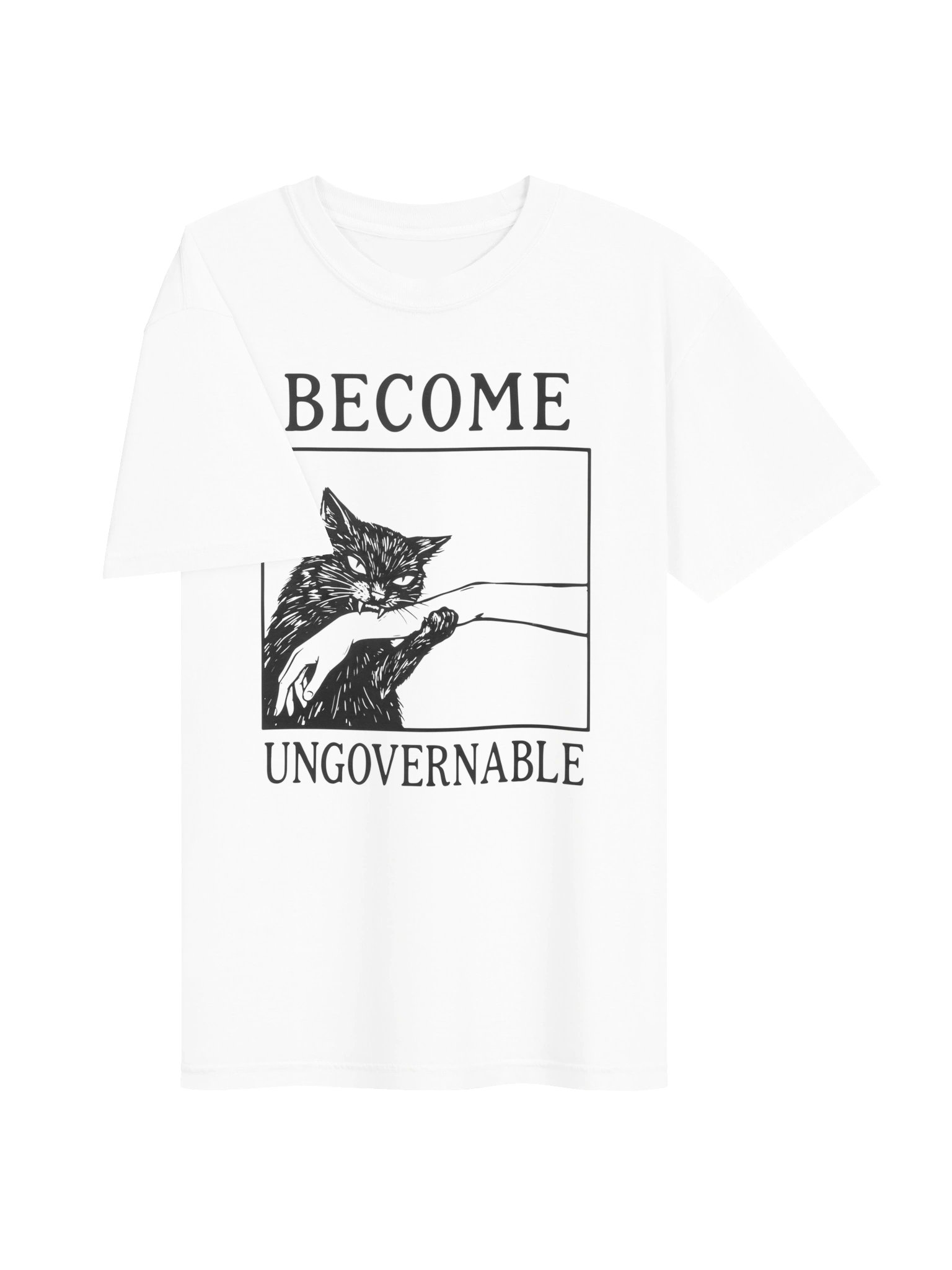 Become Ungovernable Cat T-Shirt product image (75)