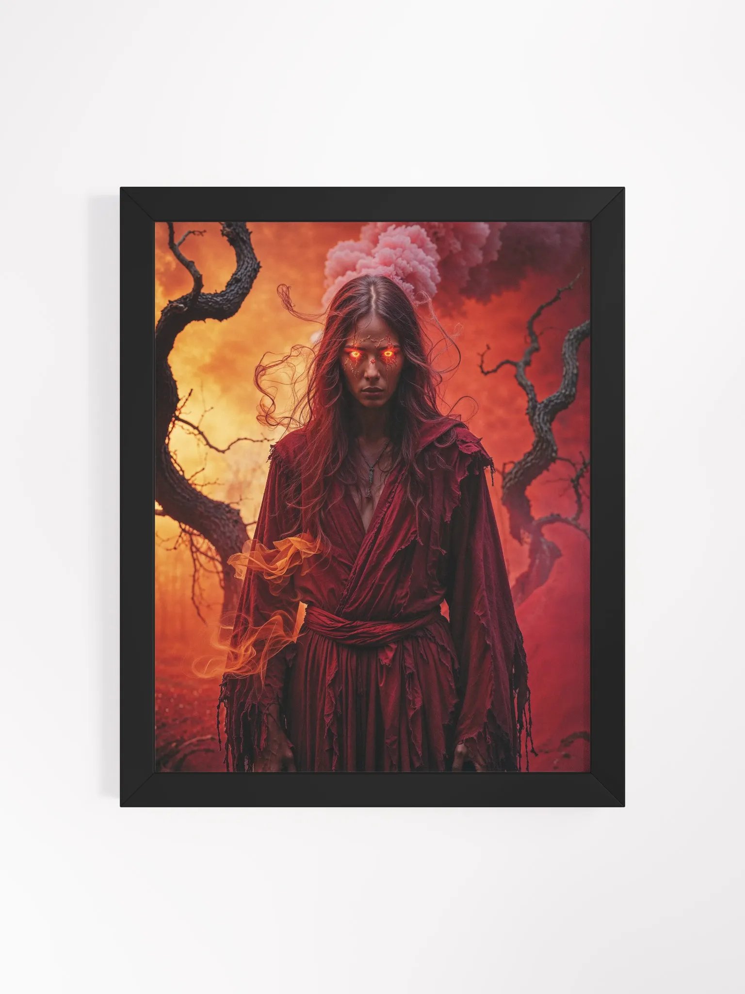 The Infernal Seer Framed Print product image (2)