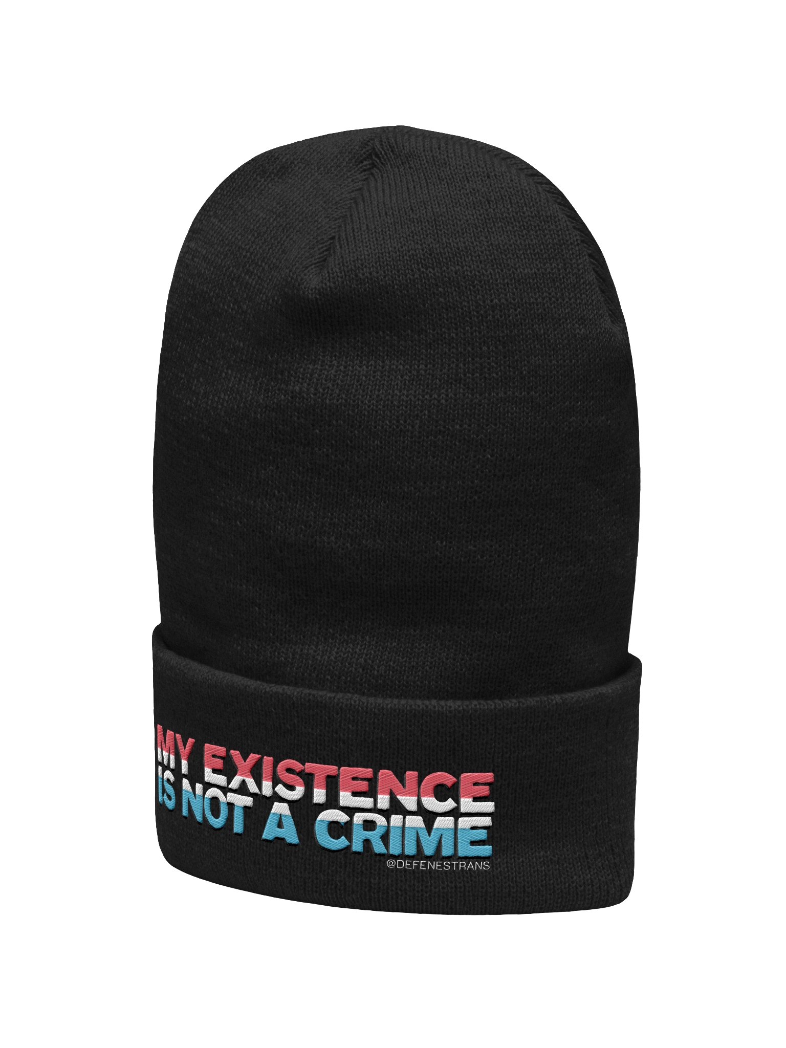 My Existence Is Not a Crime Knit Hat product image (5)