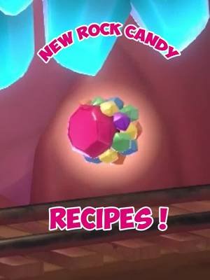 All the new ROCK CANDY recipes in Hello Kitty Island Adventure   These are all the new FOUR recipes unlocked by the Rock Candy! To get rock candy, you'll have to play the newest Rocky Rail Ride mini-game : check out my full guide on Youtube!   #hellokittyislandadventure #hkia