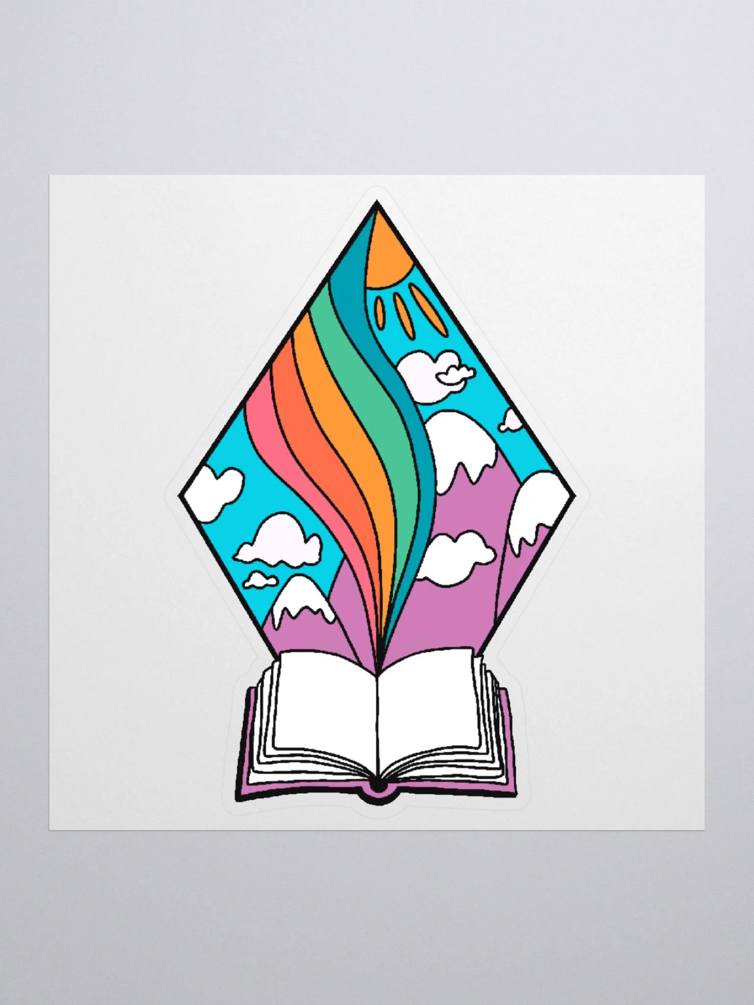 Books Open Your World Up Sticker product image (1)