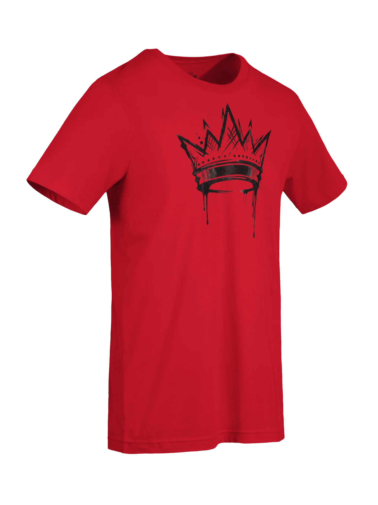 ONE KING True Crown Premium T-Shirt black print product image (4)