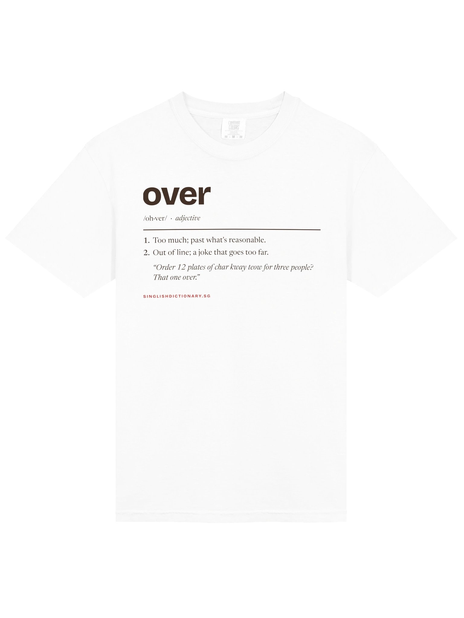 over T-shirt product image (12)