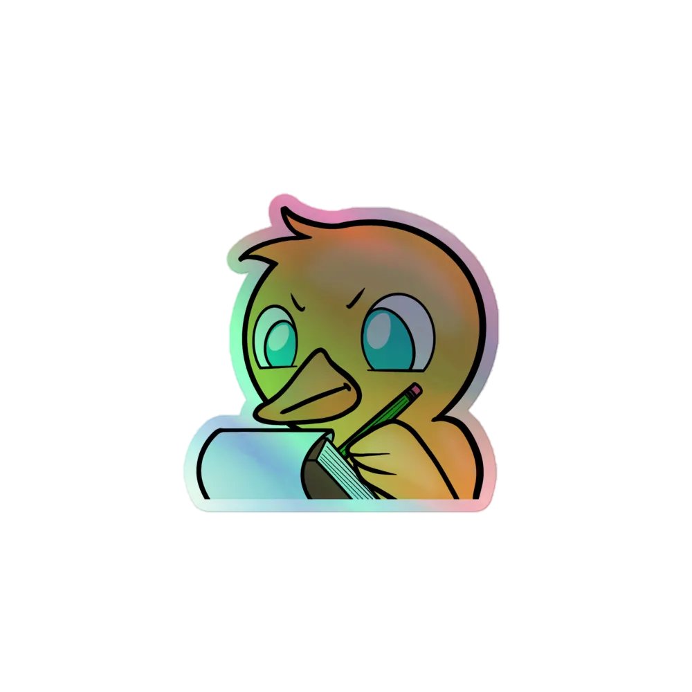 Notes Holo Sticker product image (1)
