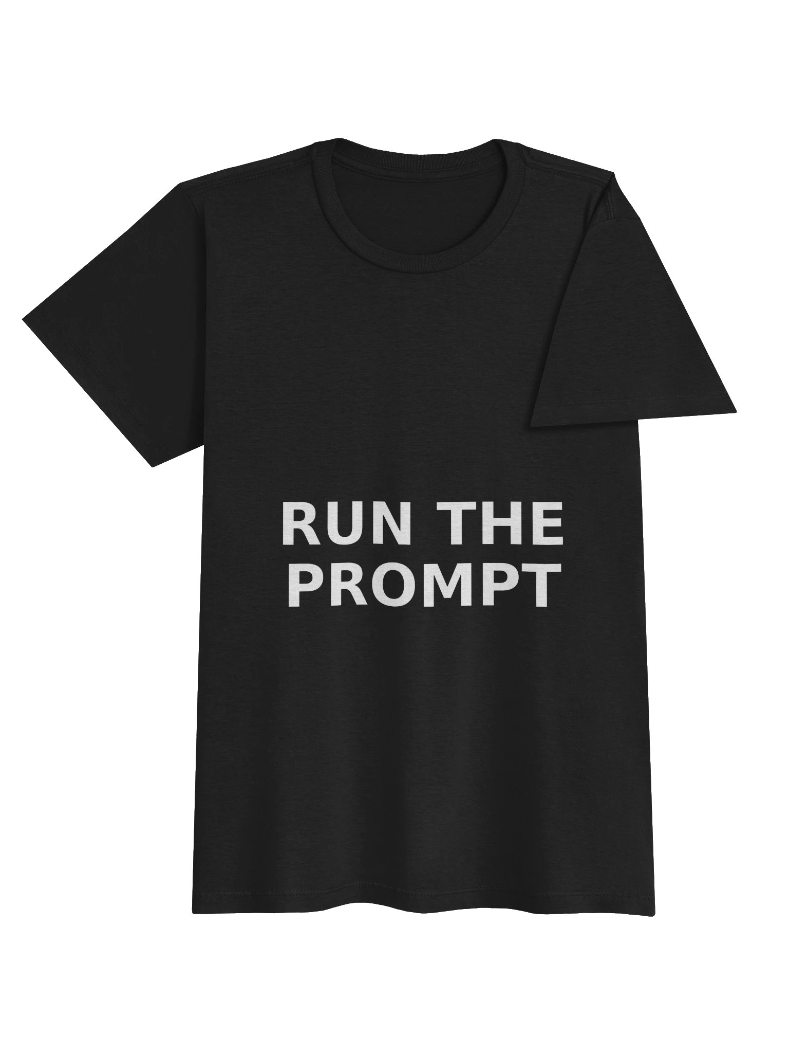 Run The Prompt Adult Tee product image (4)