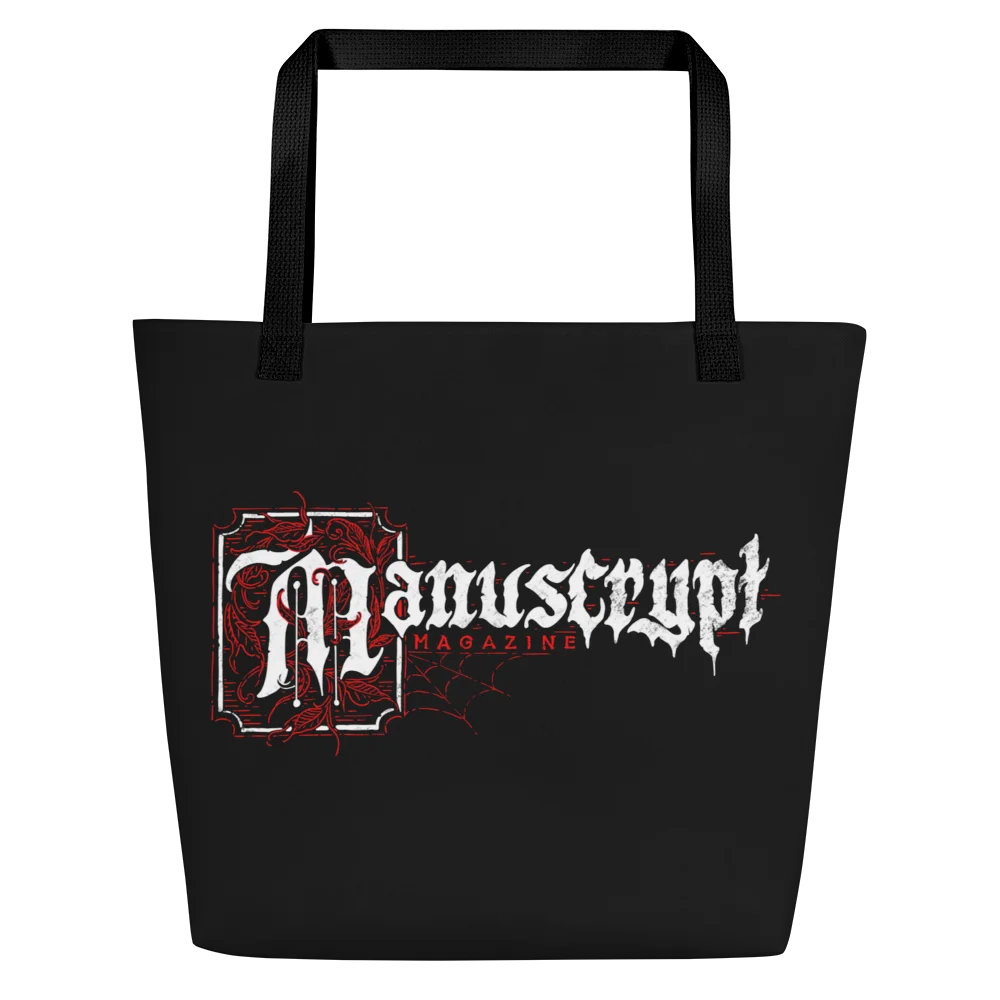 Manuscrypt + Cult Hearted Tote (Black) product image (1)