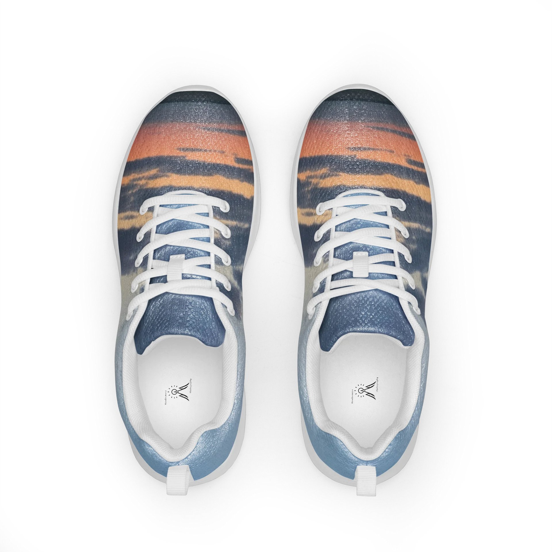Pastel Sunset Women's Athletic Shoes product image (1)