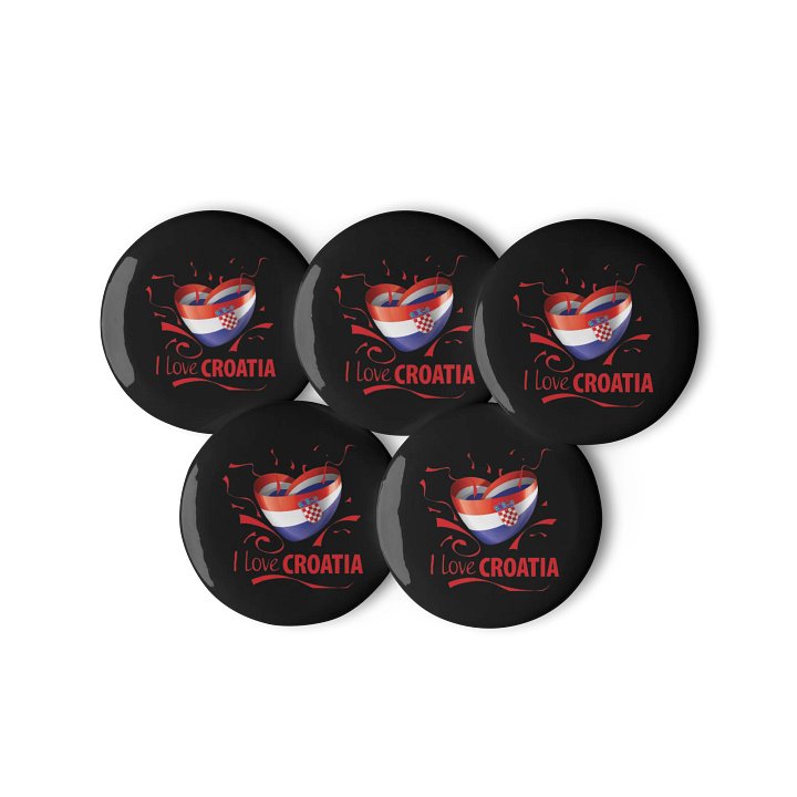 JA VOLIM HRVATSKU - KOMPLET 5 BEDŽEVA product image (3)