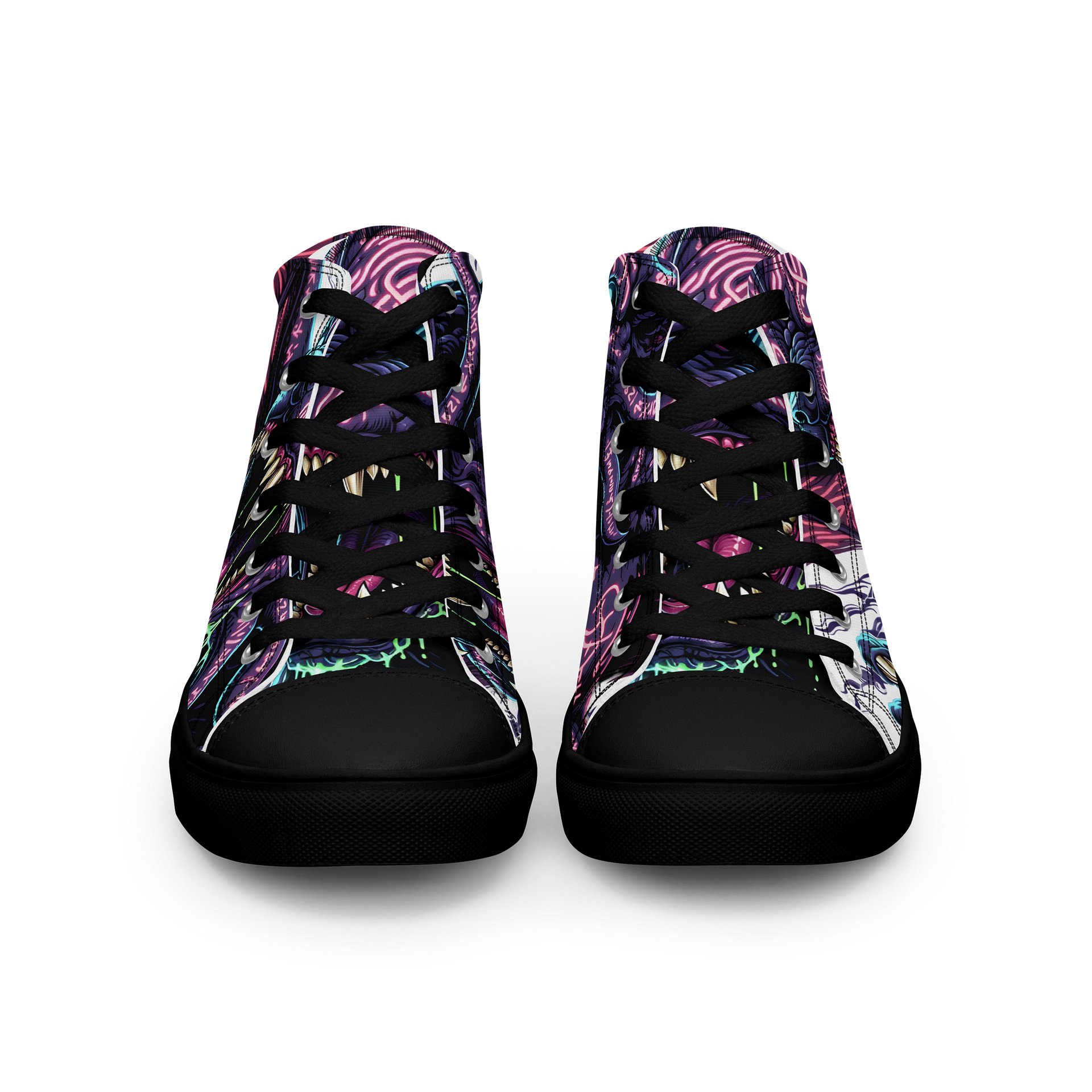 Mythical Dragonwolf Beast Men's High Tops product image (3)