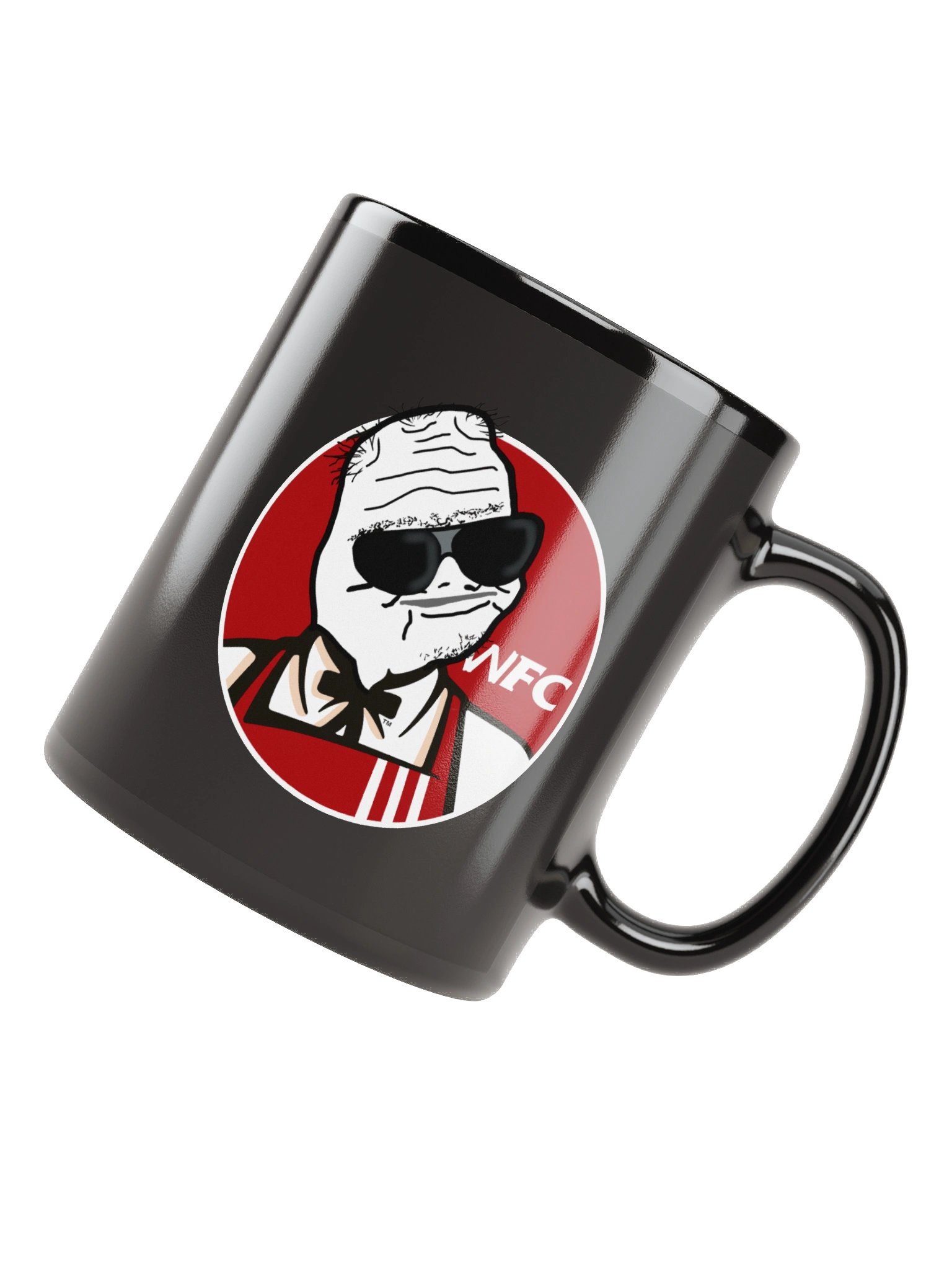 Wojak Mug - Wagie Fried Chicken Logo🍗🔥 product image (4)