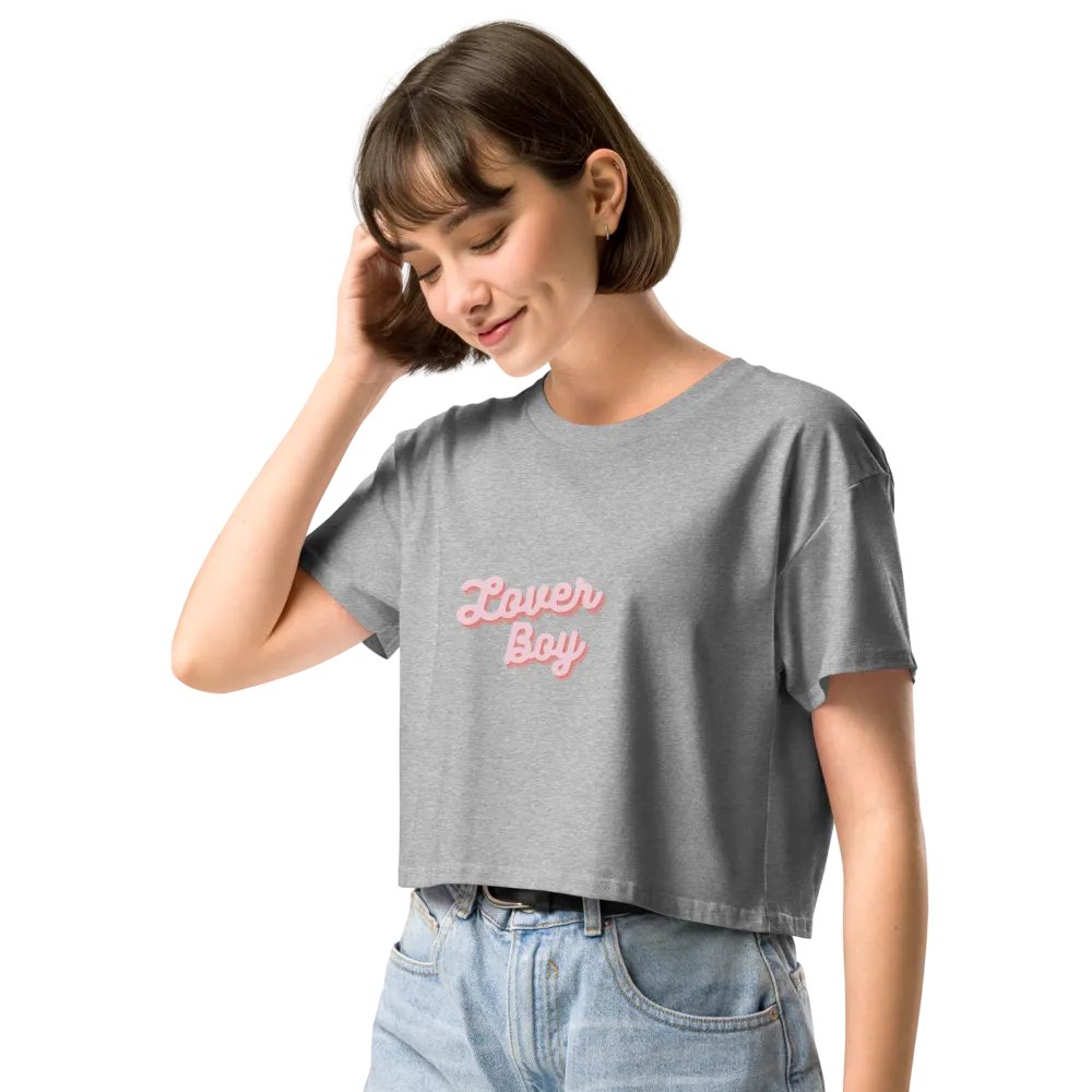 Women & Gays Lover Boy Crop Top product image (8)