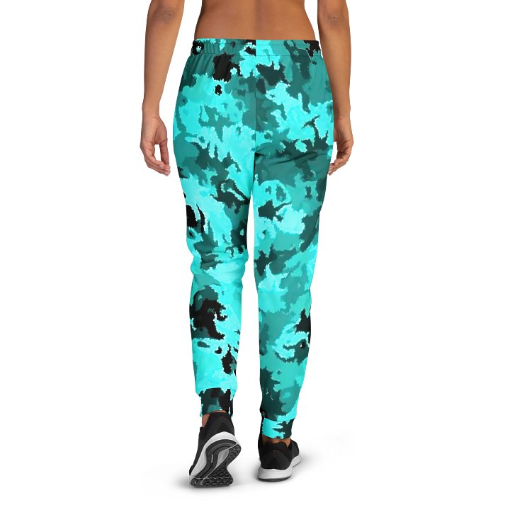 Teal All-Over Women's Joggers product image (1)