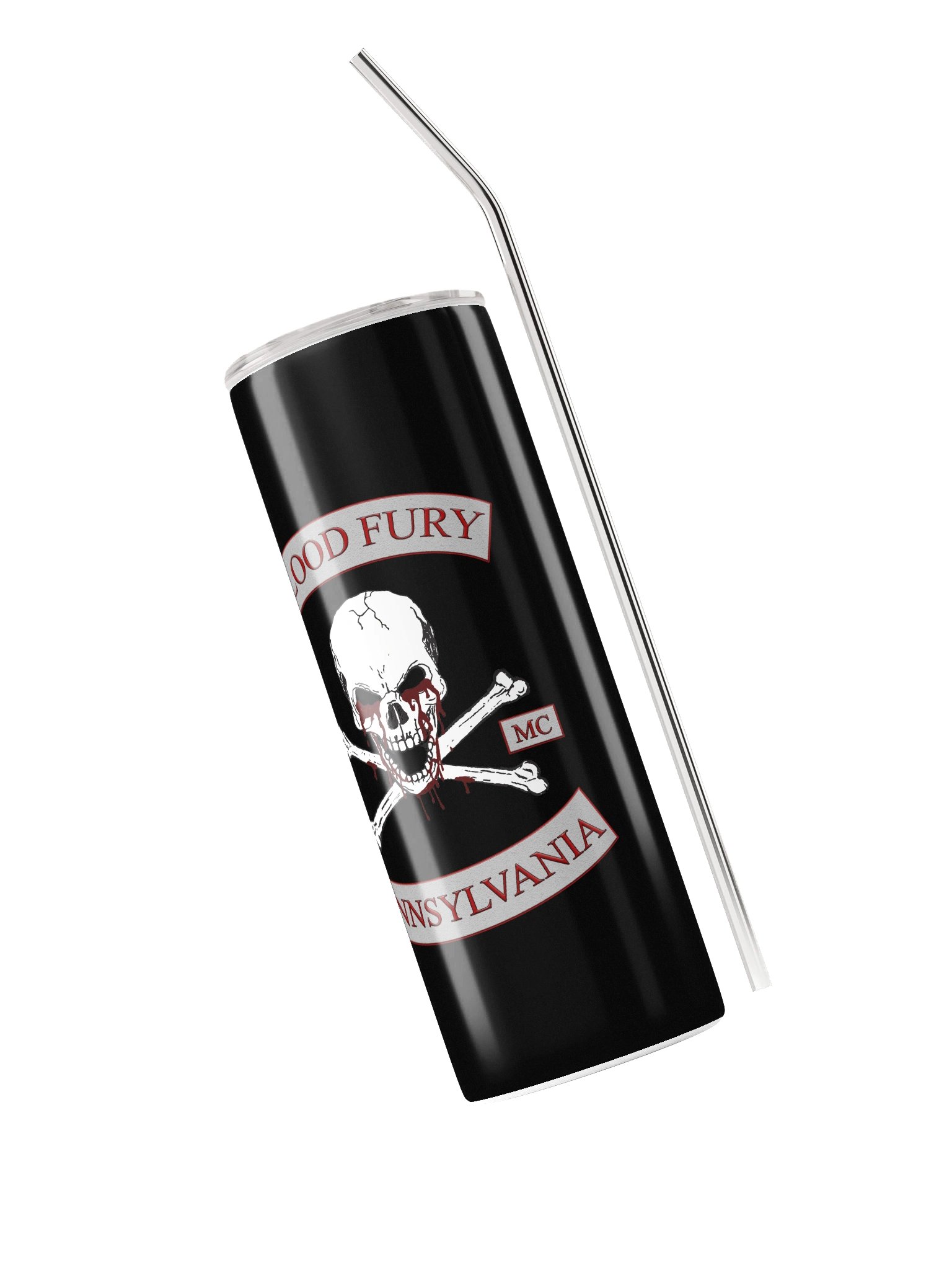 Blood Fury MC Stainless Steel Tumbler product image (3)
