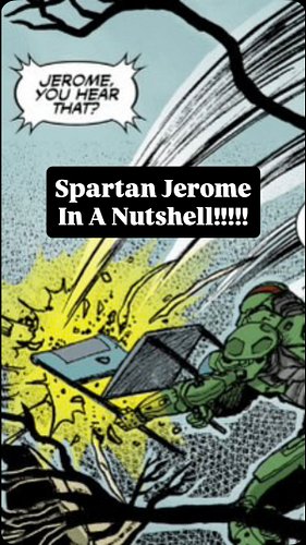 In the Halo comic anthology Tales from Slipspace (specifically in the story “Something Has Happened”). When awoken from cryos...