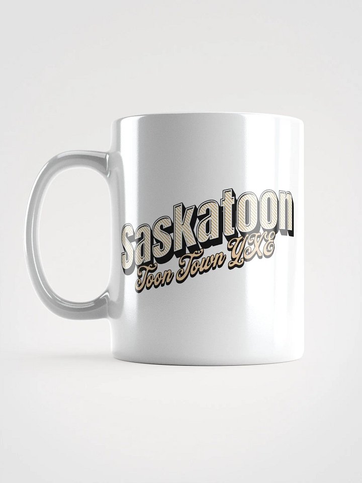 Saskatoon Toon Town YXE Retro Mug product image (1)