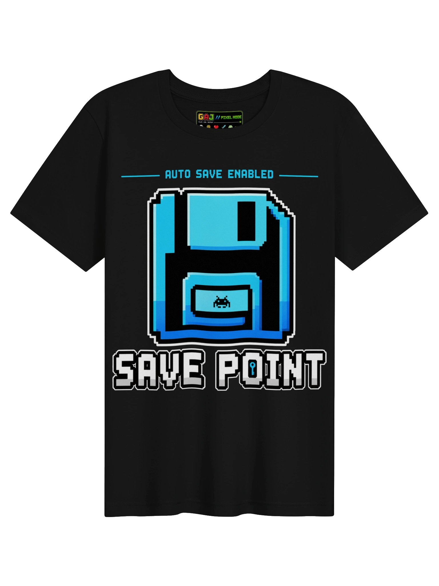 💾 Save Point | Pixel Mode Gaming T-Shirt - SOFT COTTON - product image (1)
