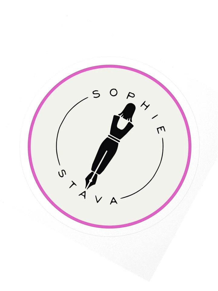 Sophie Stava Sticker — White — view 2