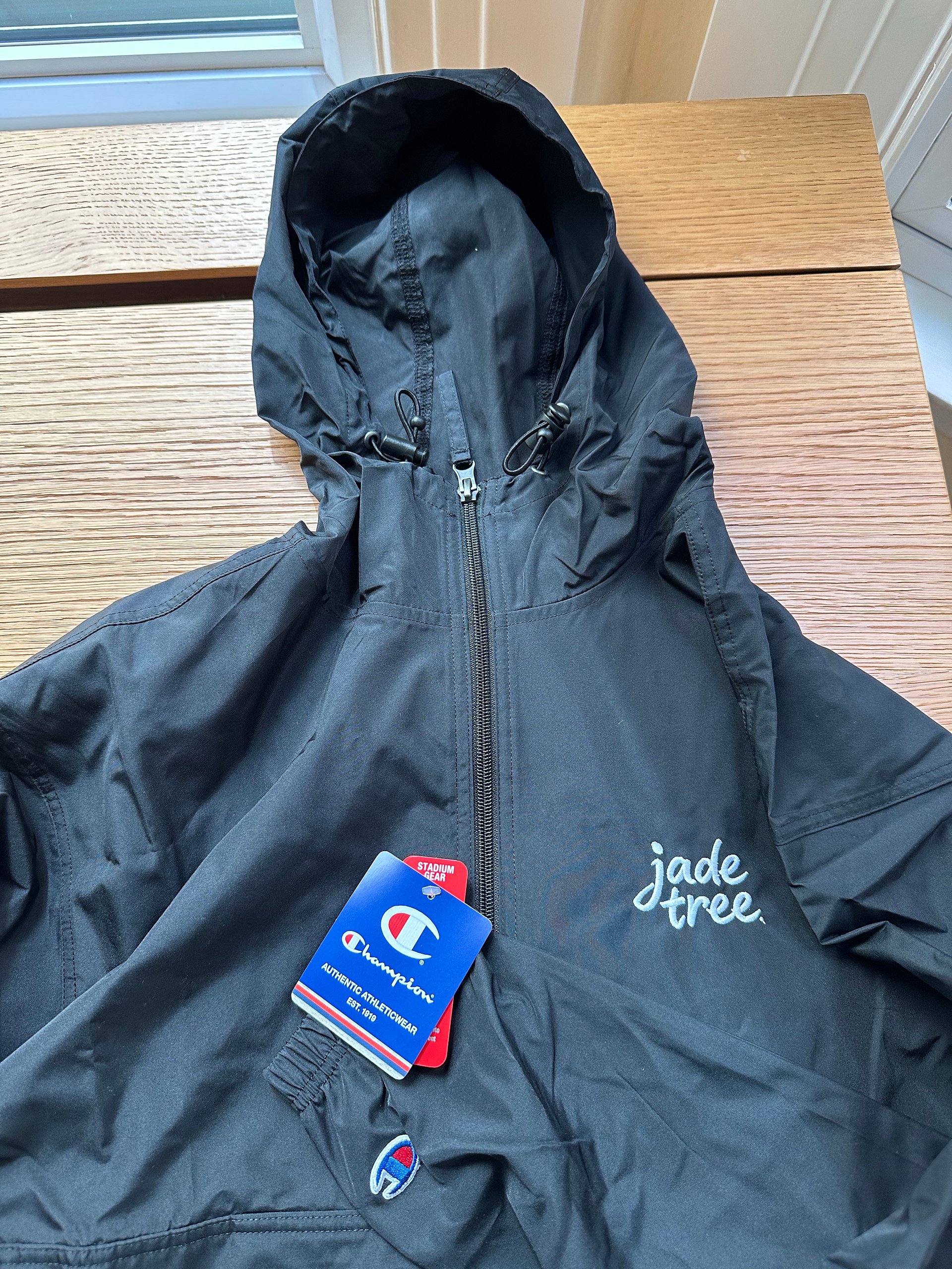 Embroidered jade tree. Champion Packable Jacket product image (9)
