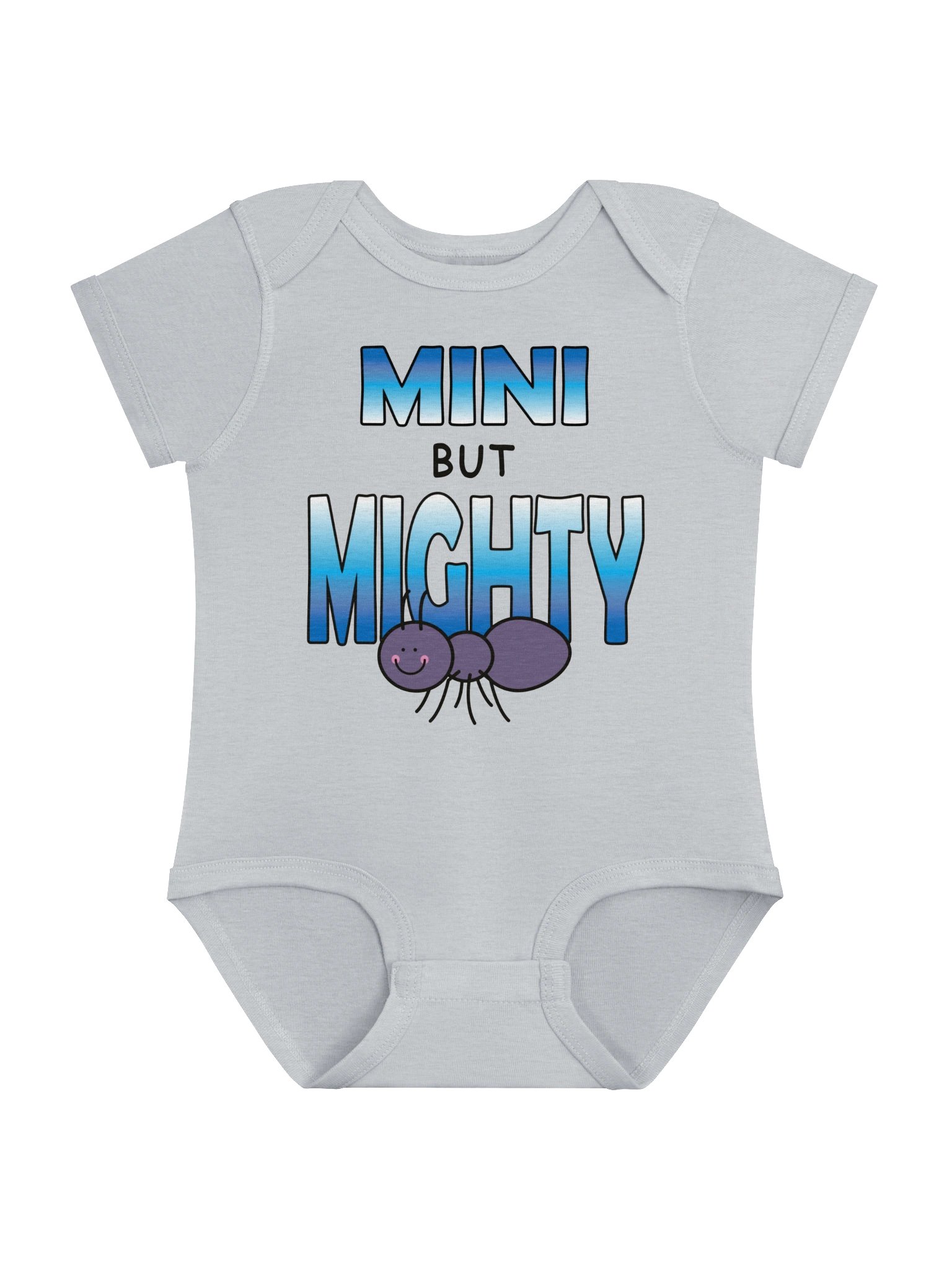Mini But Mighty Baby Onesie V2 product image (3)