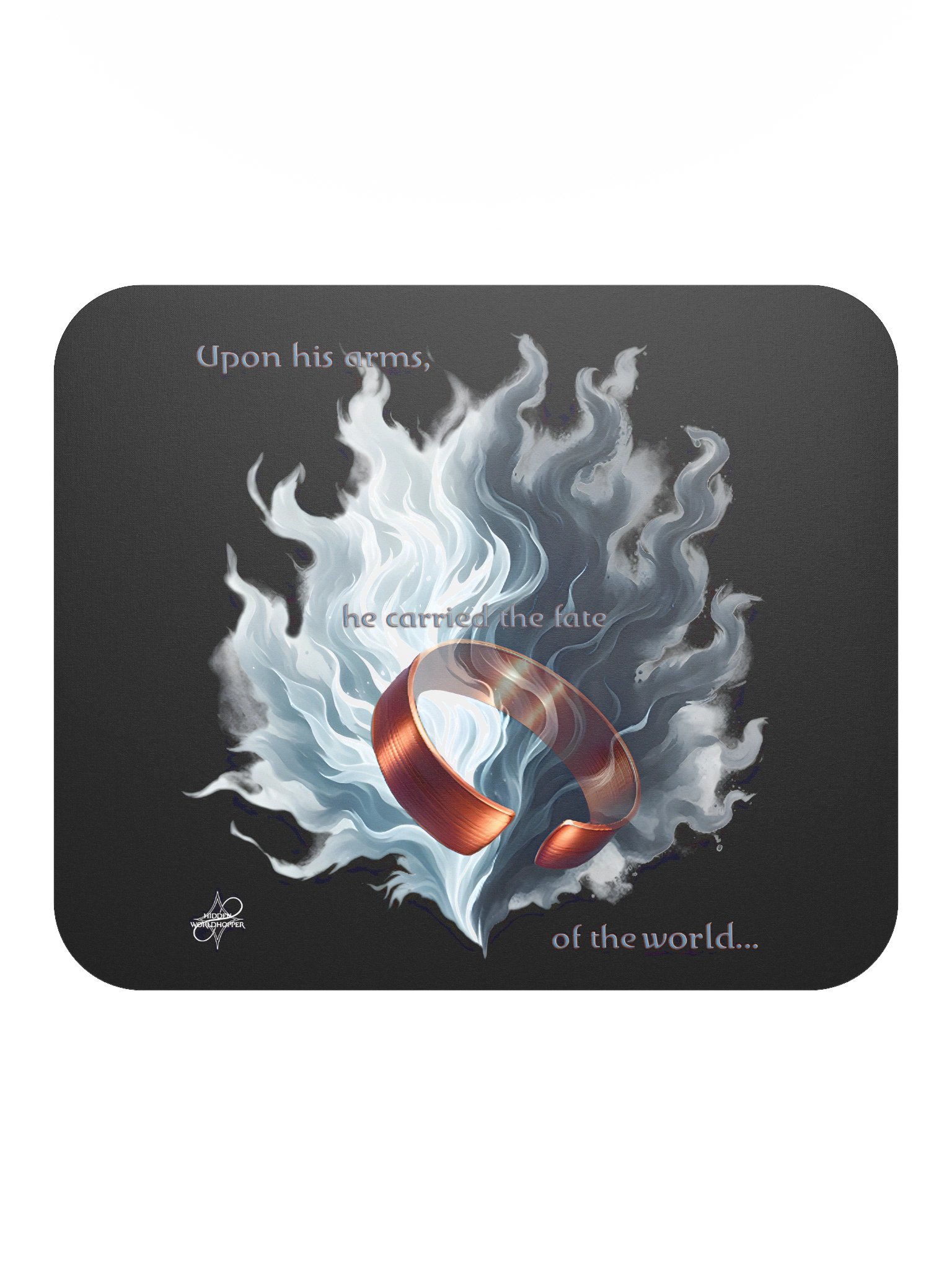 Upon His Arms Mousepad product image (2)