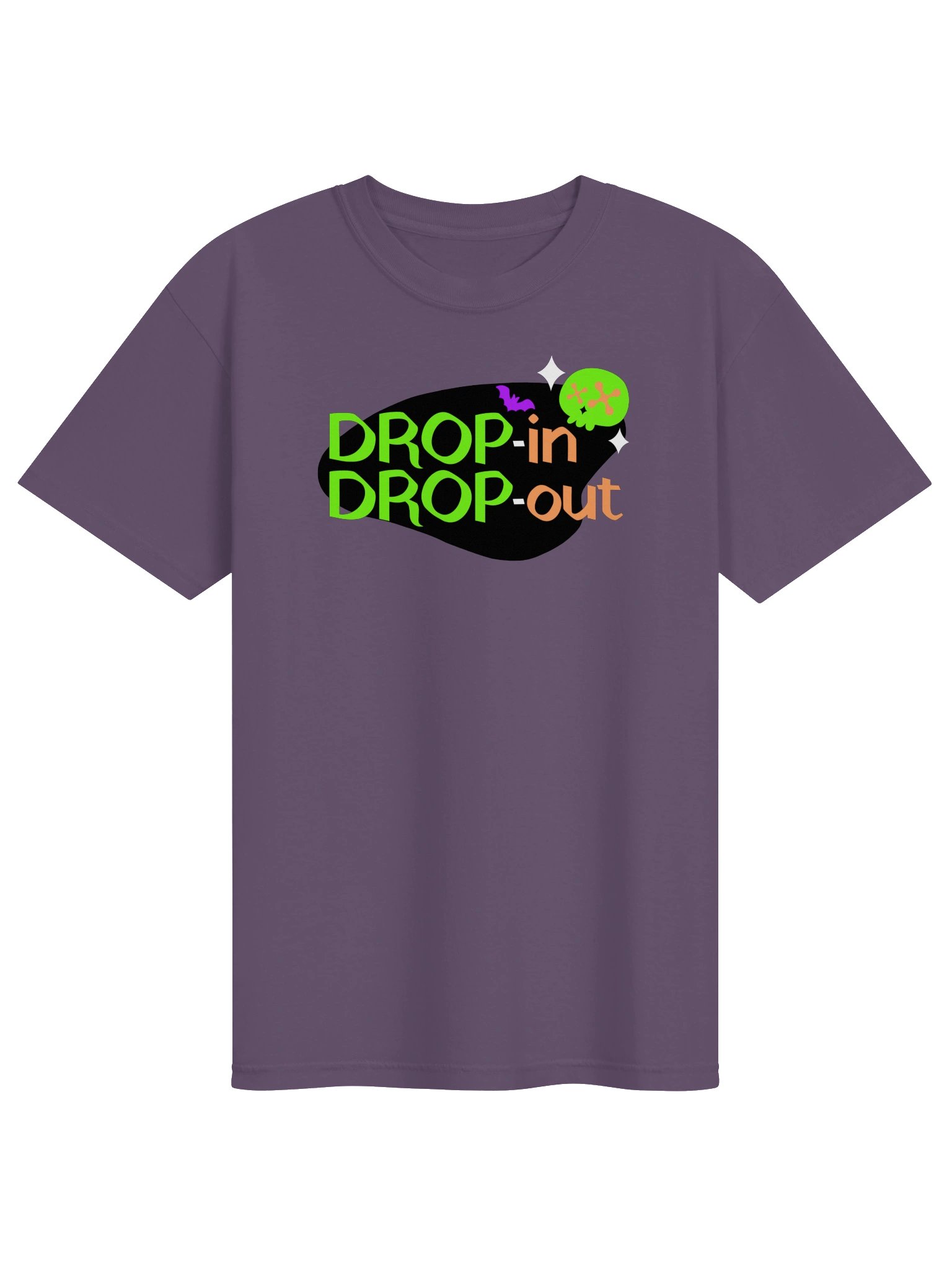 Cute Skull Logo Shirt - Purple product image (1)