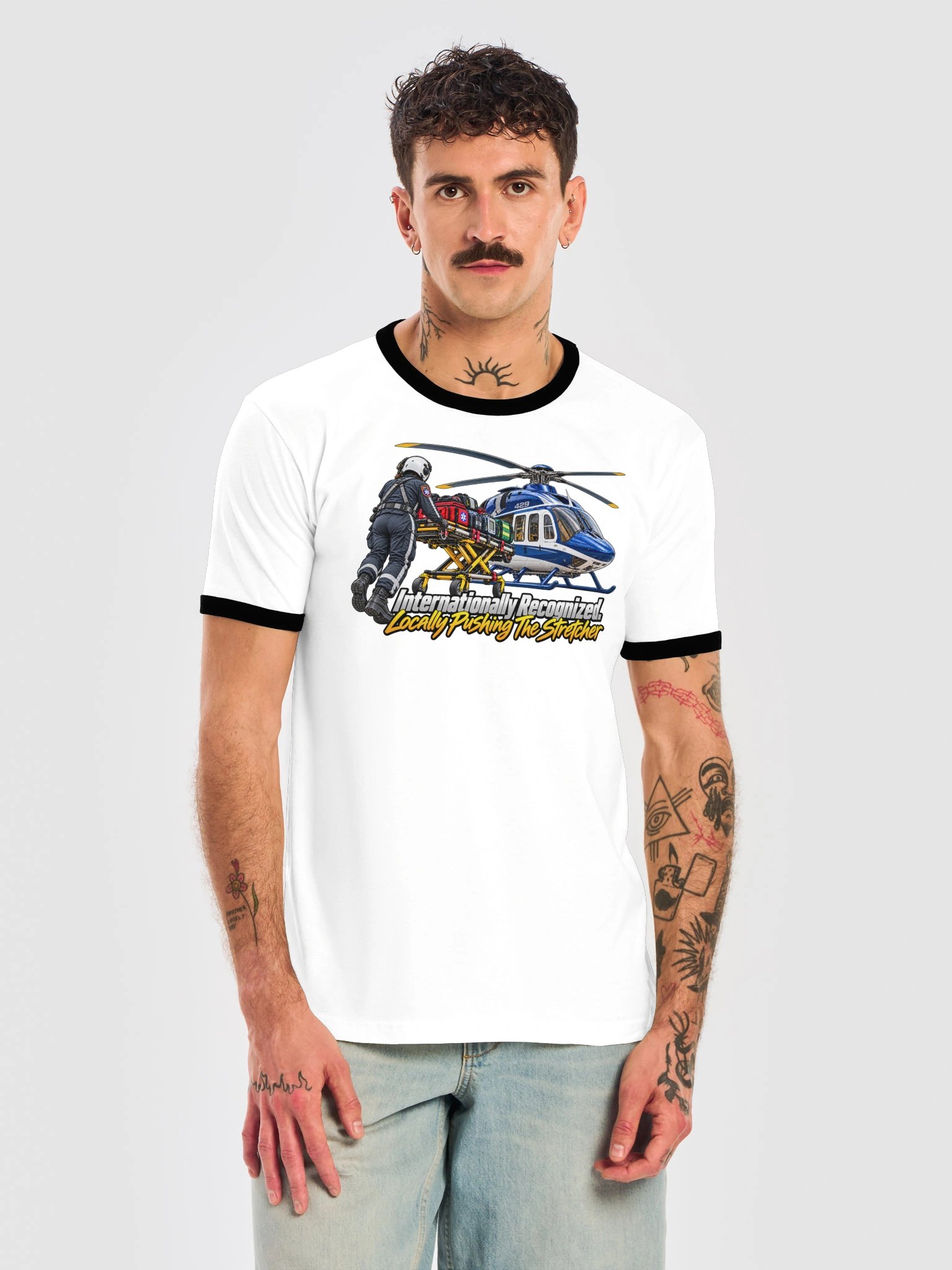 Humor - Internationally Recognized Ringer Tee product image (11)