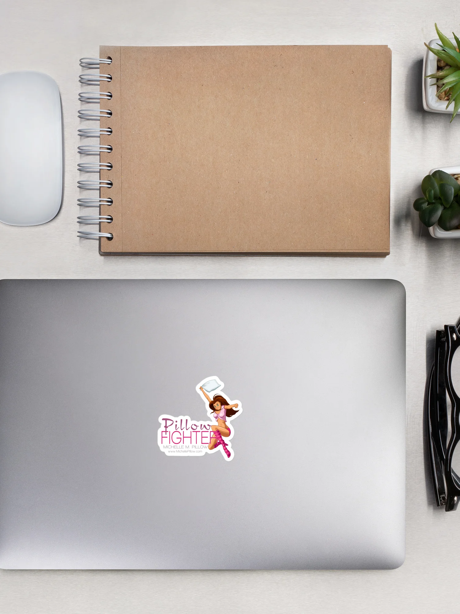 Pillow Fighter Kiss Cut Sticker product image (6)