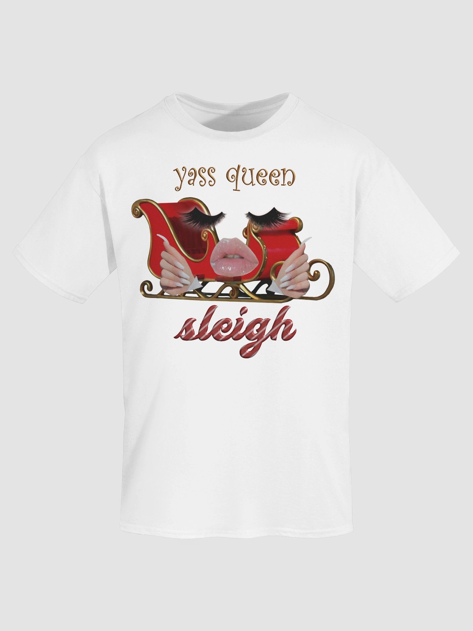 Yass Queen Sleigh T-shirt product image (67)