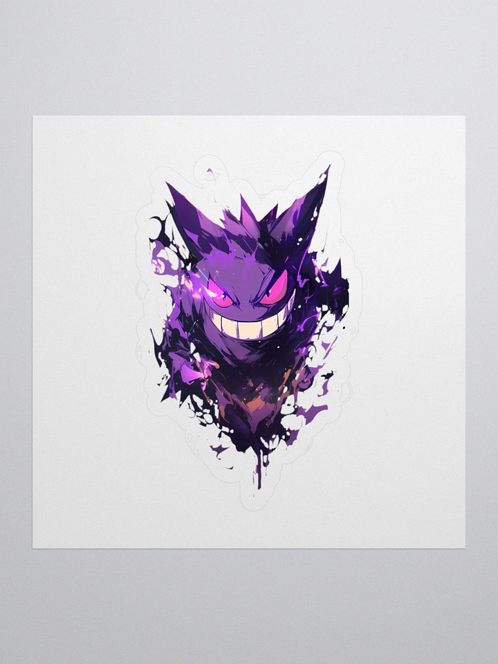 Glowing Ghost Kiss Cut Stickers product image (1)