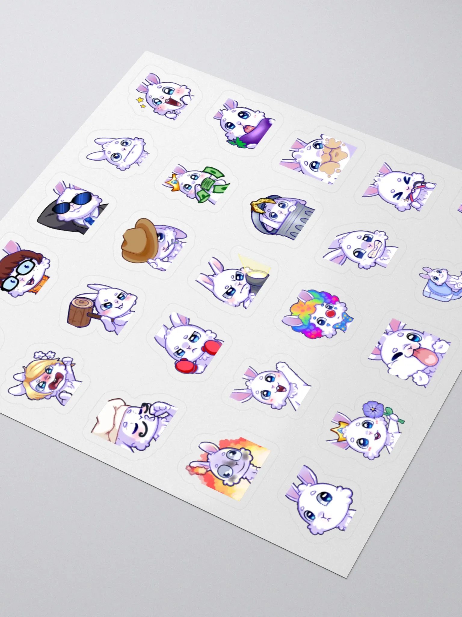 25 Emote Stickers product image (3)