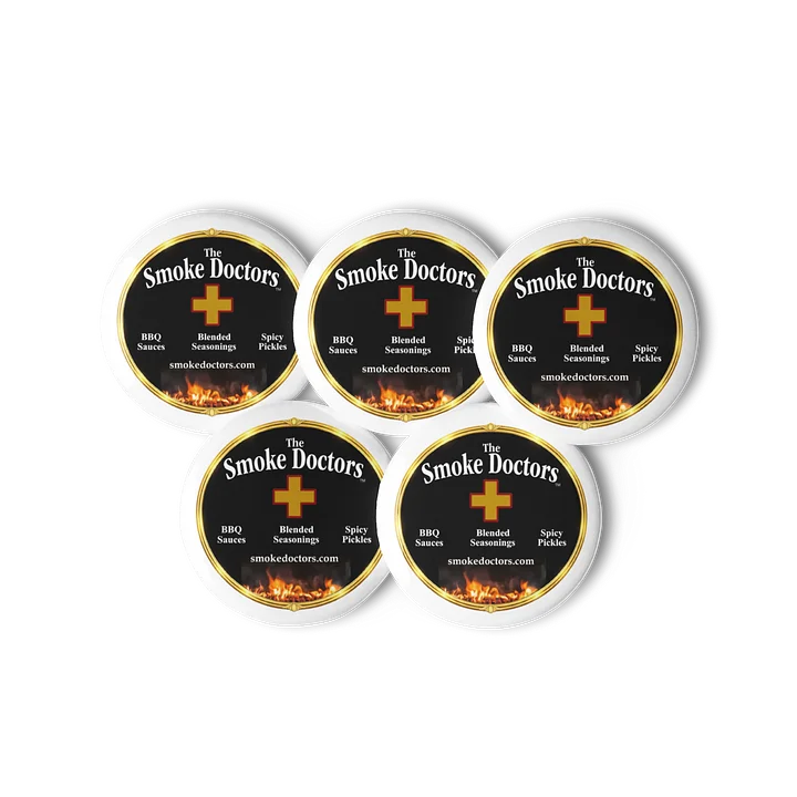 The Smoke Doctor's Round Shield Buttons Set product image (2)