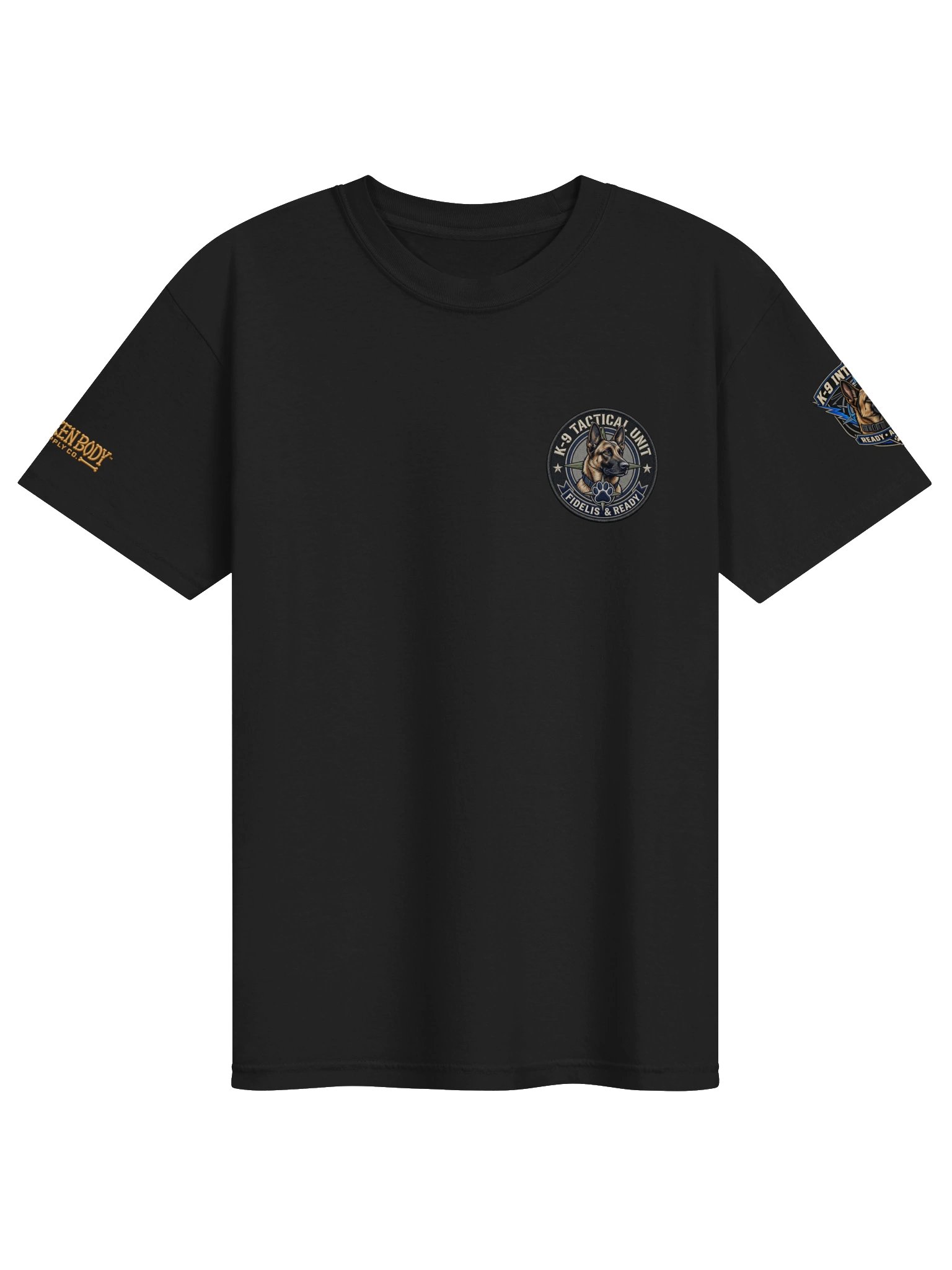 K9 Narcotics Shirt — One Nose, Zero Chances Tactical Unit Tee | Flat Out Broken™ product image (2)