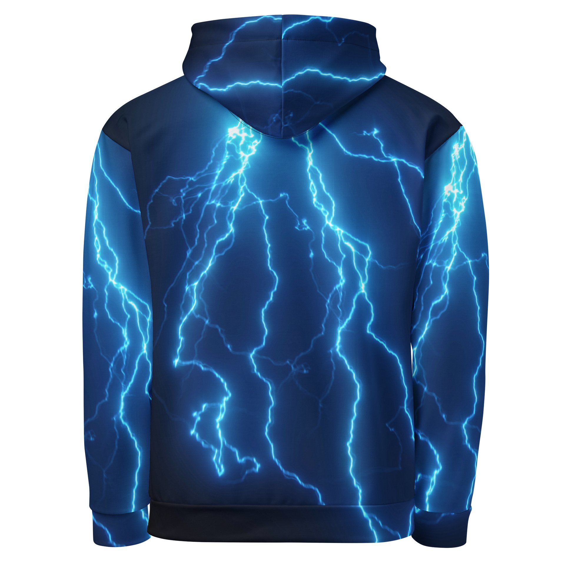 TOP NYNE Neon Lightning All-Over Hoodie product image (3)