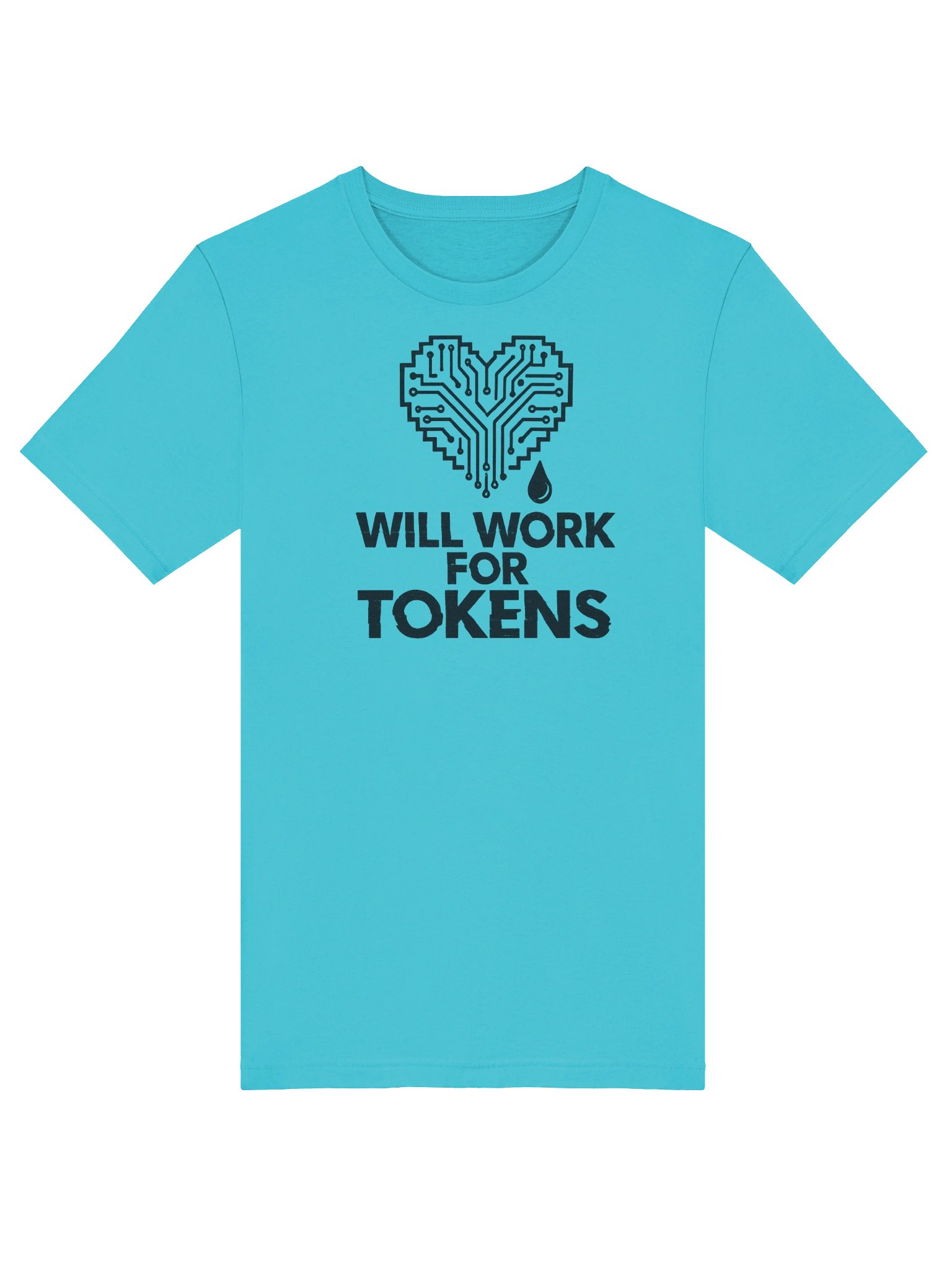 Will work for Tokens Canvas T-shirt  product image (5)