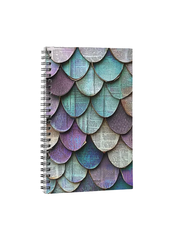 Mosaic Mermaid Scales: Spiral Notebook product image (1)