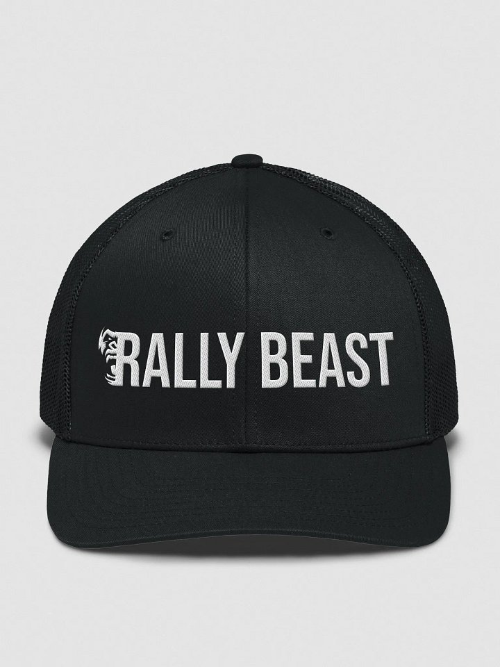 White Logo Mesh Snapback product image (1)