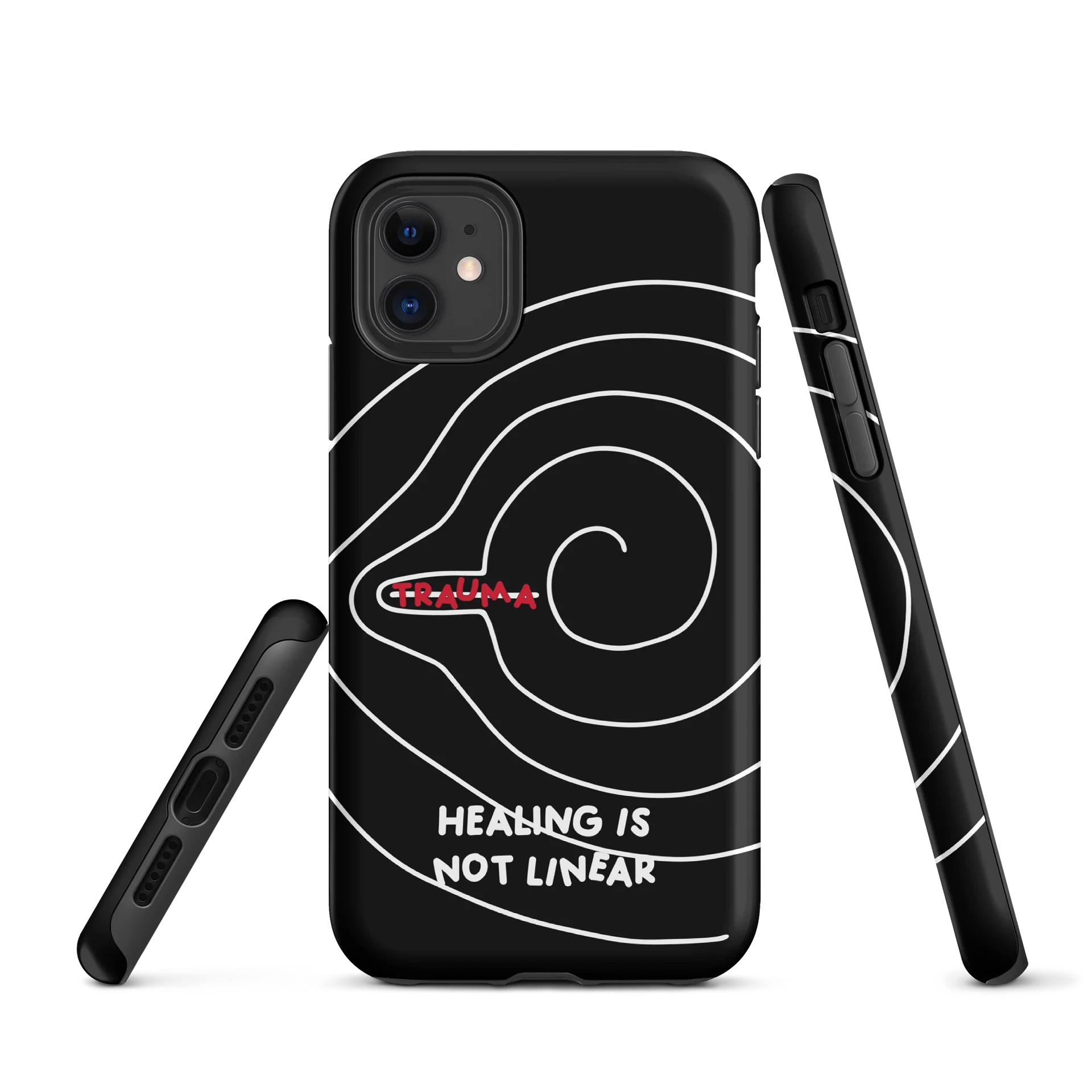 HEALING IS NOT LINEAR iPHONE CASE product image (2)