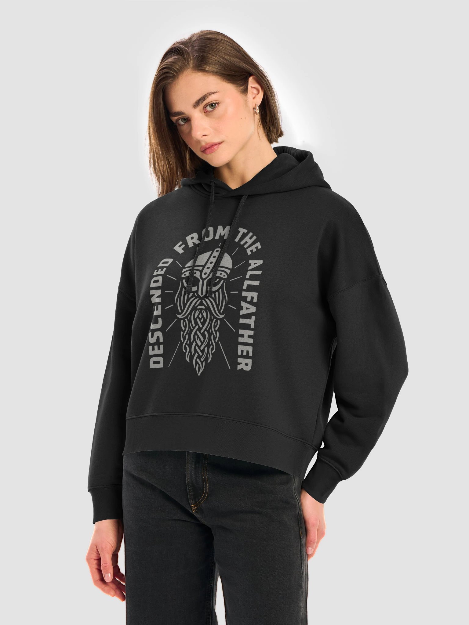 Descended from the Allfather Women's Organic Hoodie product image (1)