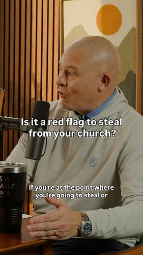 There’s stealing from your employer. And then there’s stealing from your employer AND your church. According to us, that’s th...
