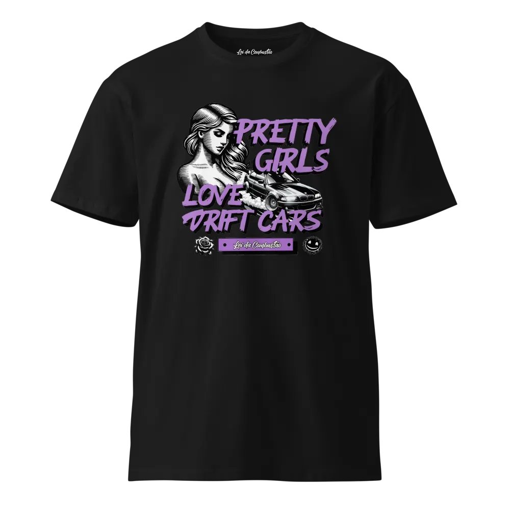Pretty Girls Love Drift Cars T-Shirt product image (1)