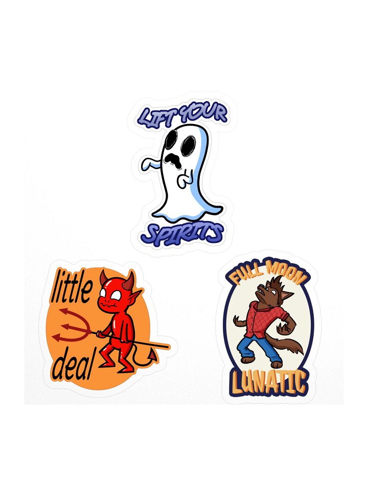 Haunted Sticker Pack product image (1)
