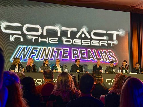 We had the most incredible time at Contact In the Desert! From speaking on the Psychedelic Realms panel with our friends @jim...