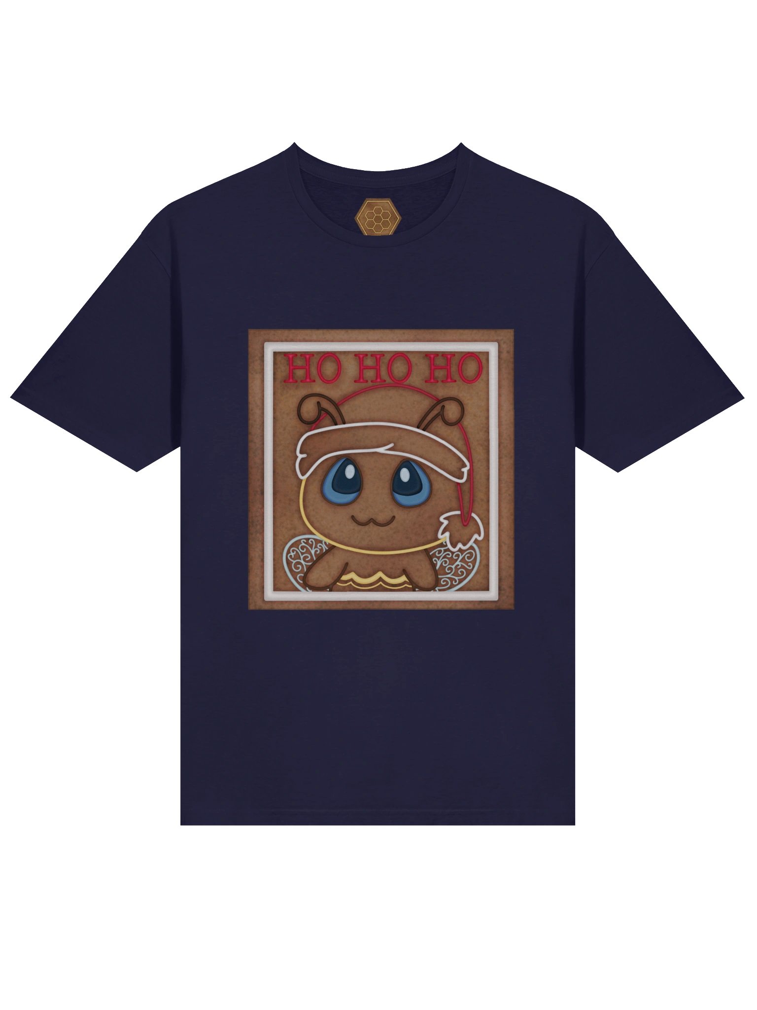 Gingerbee Ho Ho Ho Tee product image (11)